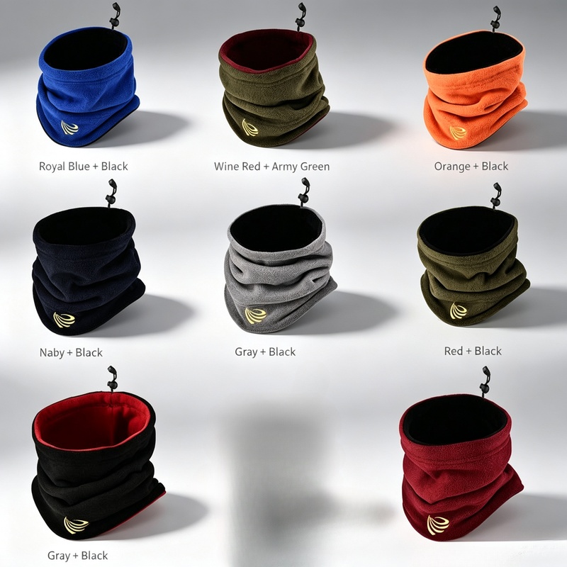 Neck Gaiter Fleece - Fashion Winter Camping Warm Fleece Neck