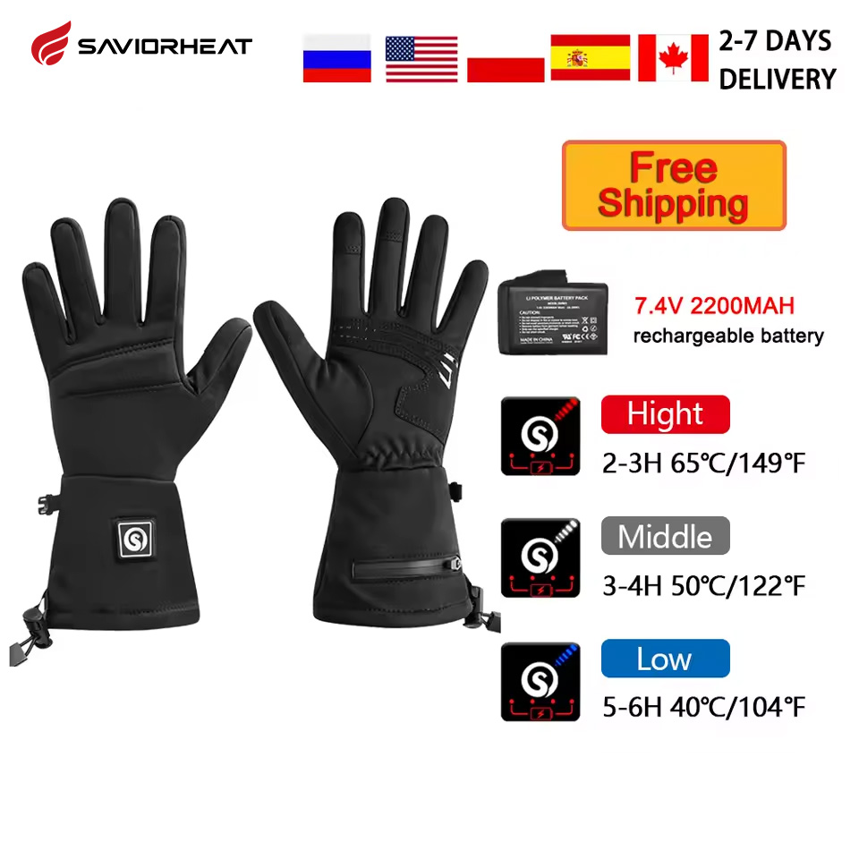 Snow Deer S18 Winter Heated Gl - огляд і ціна Touch Screen Gloves