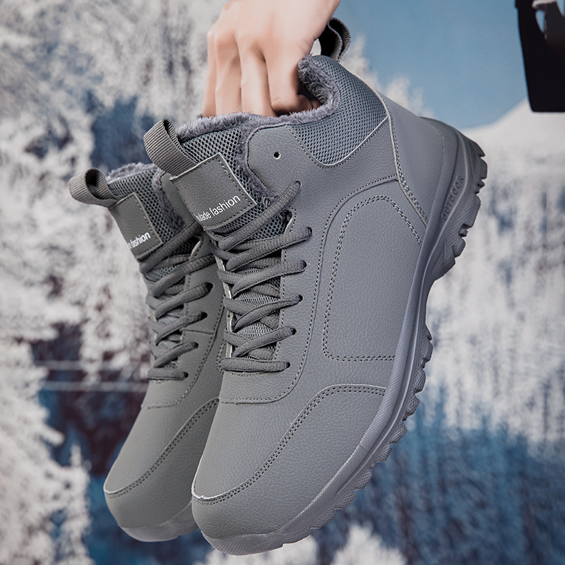 Winter Men's Boots Warm Plush  - огляд і ціна Waterproof Winter Boot