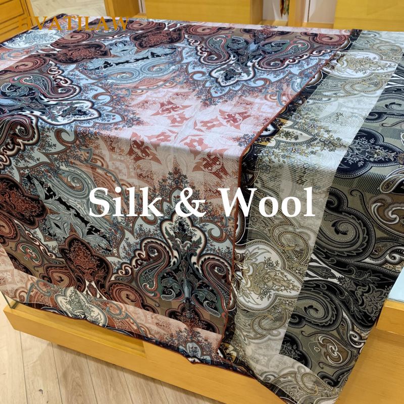 New Luxury 30% Silk 70% Wool S - огляд і ціна Shawl Wrap Winter