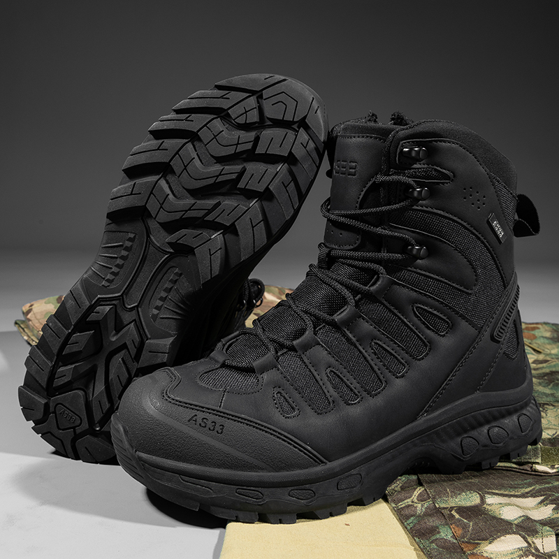 Men Tactical Boots Lace Up Bra - огляд і ціна Waterproof Winter Boot
