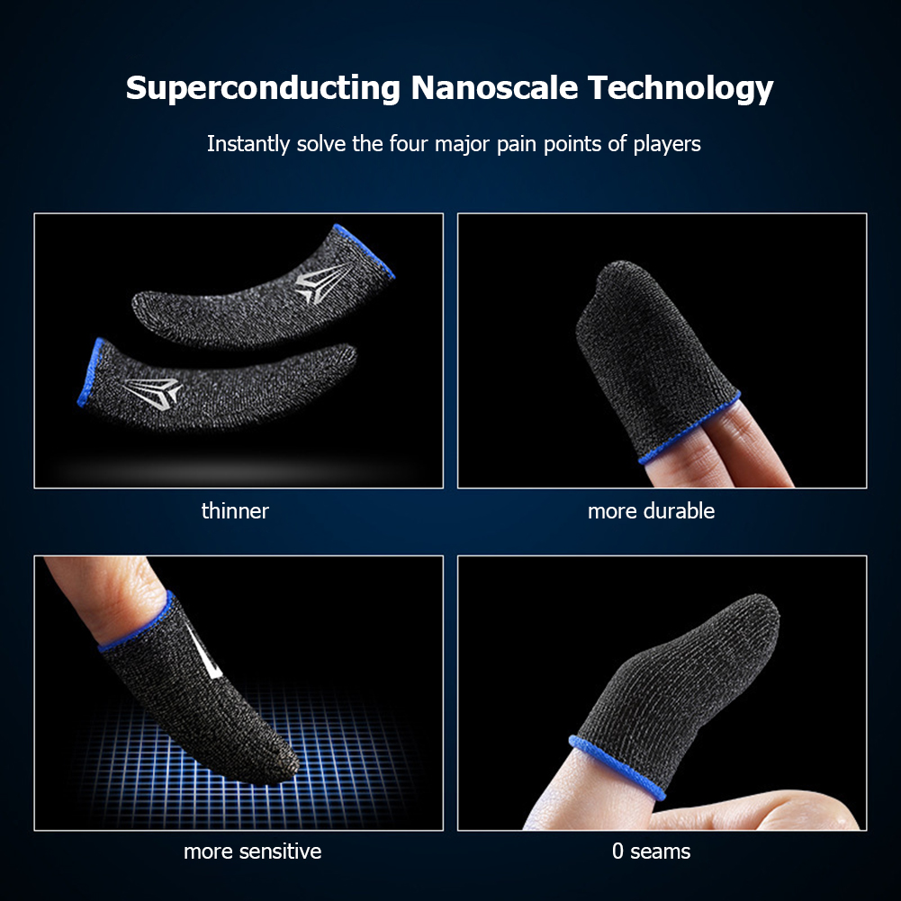 1 Pair Gaming Finger Sleeve Th - огляд і ціна Touch Screen Gloves
