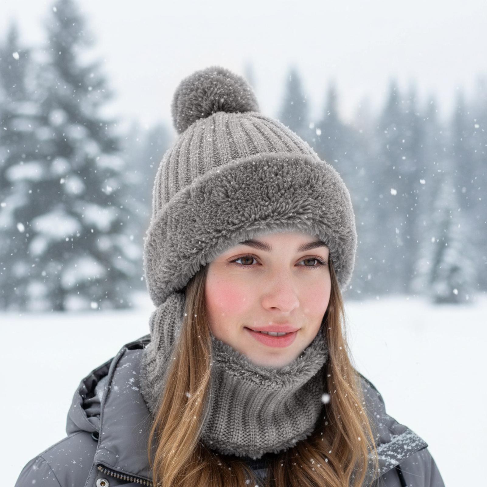 Winter Hats For Women Cold Wea - огляд і ціна Neck Gaiter Fleece